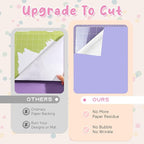 Tintnut Boho Permanent Vinyl 8 Sheets 12x10in Pastel Purple Adhesive Vinyl | - Image 4