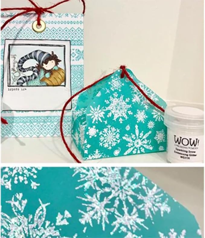 Wow Embossing Powder Wow! Embossing Powder, Sparkling Snow - Image 3