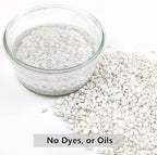 YISZM 10LB Succulent and Cactus Gravel, 1/5 Inch White Natural Decorative - Image 3