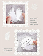 Diuhofart Vintage Scrapbook Embellishments Paper Cutout Lace - Image 5
