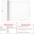 HTVRONT White Heat Transfer Vinyl Roll - Image 6