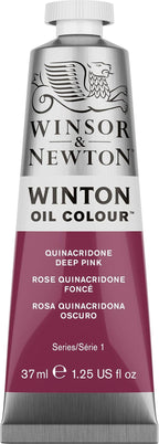 Winsor & Newton Winton Oil Color, 37ml Tube, Quinacridone Deep Pink - Image 12