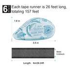 MARCADORUS Double Sided Tape for Crafts, 26 Ft x 0.31 in Scrapbook Tape - Image 2