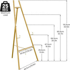 Gold Easel Stand for Sign, Heavy Duty Easel, 4-Tier Adjustable Art Easel for - Image 3