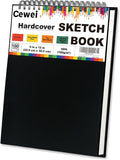 9" x 12" Sketch Book, Top Spiral Sketchbook, 100 Sheets Sketch Pad, Drawing by Unknown