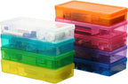 novelinks Clear Pencil Box and Small Plastic Storage Containers - Image 6