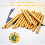 Wax Seal Stick, 15 Pieces Glue Gun Wax Seal Sticks - Image 2