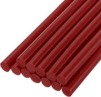 uxcell Mini Hot Glue Sticks for Glue Gun 7mm x 200mm Wine Red 12pcs by uxcell