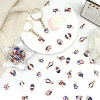 WOCRAFT 120pcs Assorted Enamel Bracelet 4th of July Independence Day American - Image 5