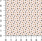 Patchwork Fabric Panel 100x155 cm, 100% Cotton Satin, 6 Coordinated Heart & Dot - Image 9