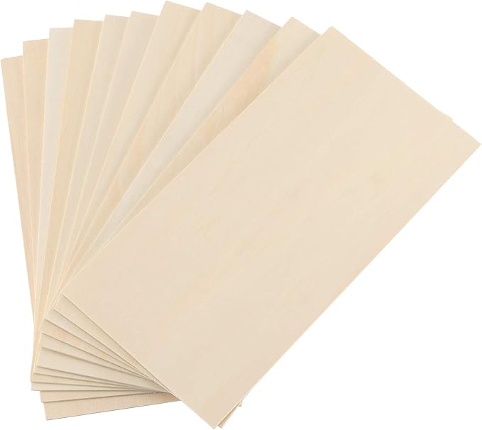 50 Pack 4 x 8 Basswood Sheets, Unfinished Plywood Boards, 1/16 Inch Thin - Image 4