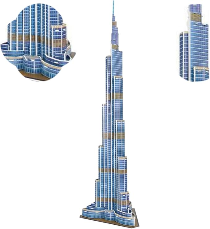 Architecture World Famous of 3D Puzzle.Build Your Own Collection of 17 Global - Image 4