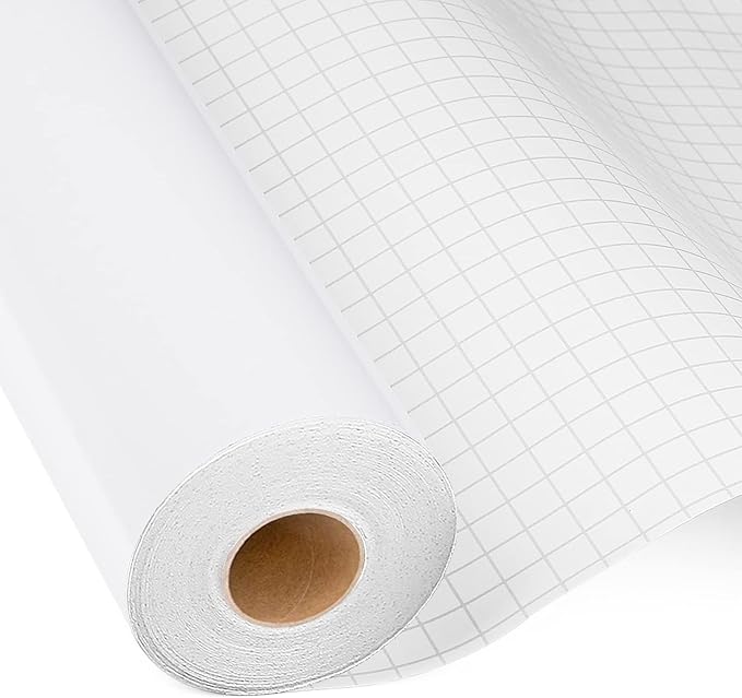 12'' x 42Ft Glossy White Permanent Vinyl Roll by IModeur
