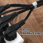 Zip Ties Assorted Sizes 400 Pack 4/6/8/12 Inch Cable Ties Heavy Duty Plastic - Image 5