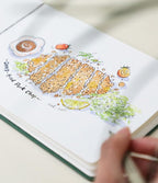 Handmade Watercolor Journal, 140lb/300gsm, Cold Press, 20 Sheets/40 Pages - Image 5