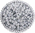 Mandala Crafts 6mm Cup Round Holographic Gray Sequins - Image 2