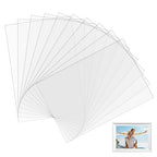 10pcs Clear Acrylic Perspex Sheets, Transparent Acrylic Sheet, 1mm Thick 10 x - Image 9