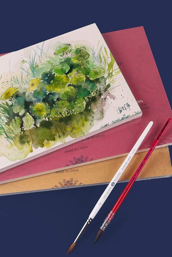 BAOHONG Artists' Watercolor Paper Block, 100% Cotton, 140LB/300GSM, Watercolor - Image 7