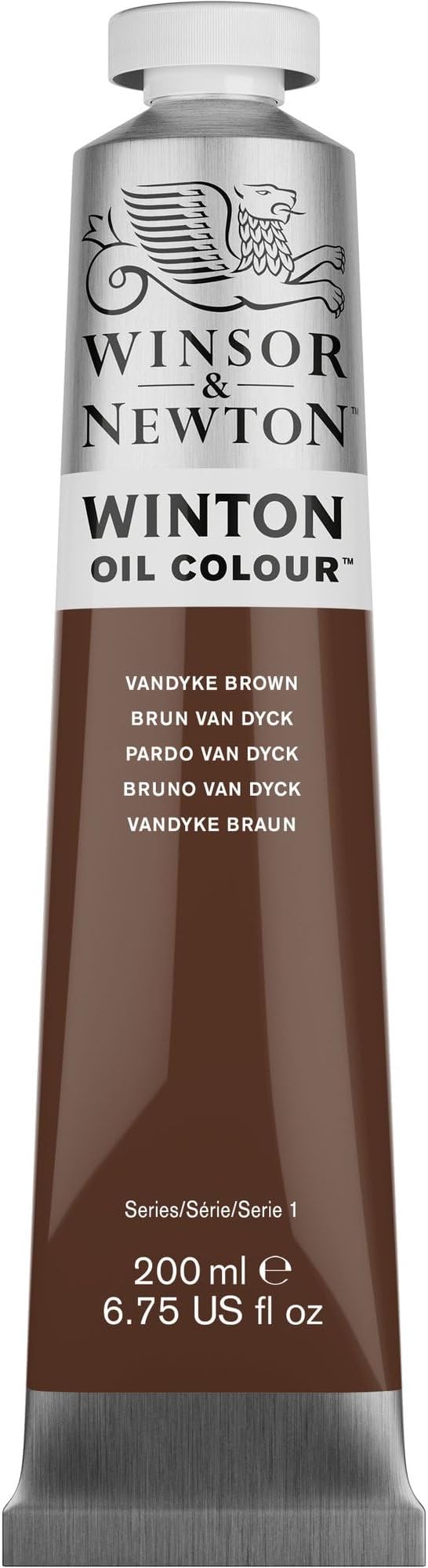 Winsor & Newton Winton Oil Color, 200ml Tube, Vandyke Brown - Image 12