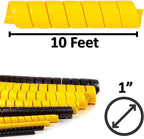 Electriduct 1 Inch Heavy Duty Spiral Wrap HDPE Flexible Plastic Cable Sleeve - Image 3