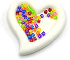 120PCS Transparent Colorful Dice Beads, Fun Dice Shaped Acrylic Beads - Image 7