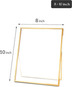 REDHUGO Glass Pressed Flower Frame Handmade, Floating Picture Frames - Image 4
