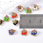 Bulk Gold Enamel Charms for Jewelry Making, Colorful Metal Charms Pendant for - Image 6