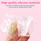6pcs 3D Flower Silicone Nail Art Molds Kit - Image 6