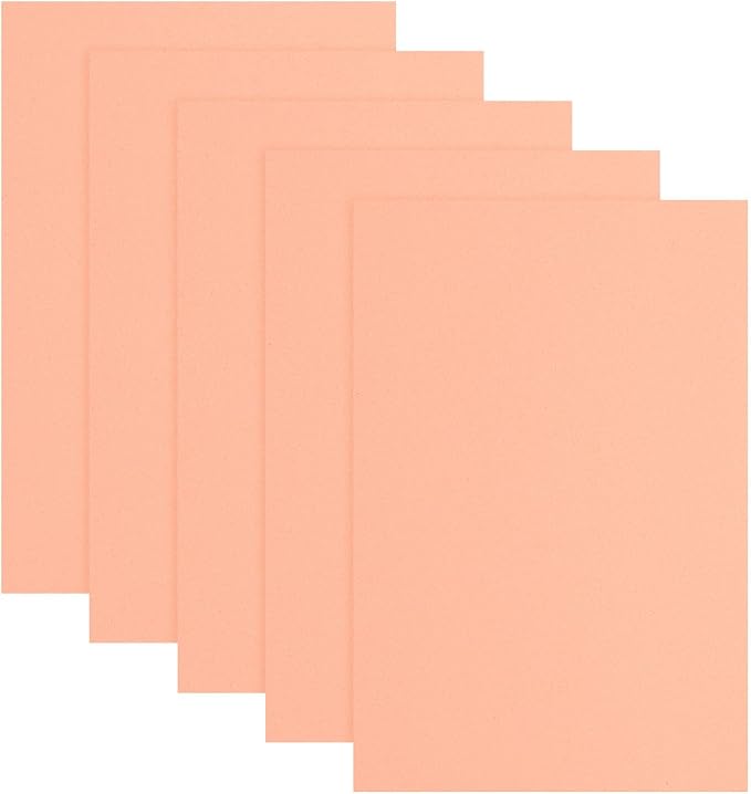 uxcell 5 Pcs Beige EVA A4 Foam Sheets Crafts, 12 x 8 Inch Foam Paper by uxcell