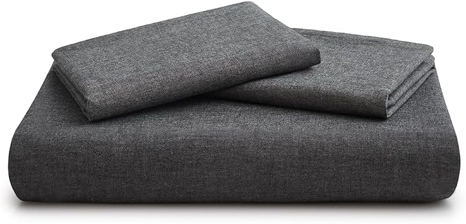 LOVQUE 100% Washed Cotton Duvet Cover King Size, 104x90 Inches - Image 7