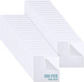 Pangda 100 Pcs 4'' x 4'' Clear Acrylic Sheets Squares Acetate Sheets by Pangda