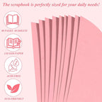 Joyberg Scrapbook 80 Pages, Scrapbooking Supplies 8 x 8 In, Scrapbook Album - Image 5