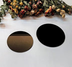 Set of 20 Black Acrylic Plexiglass Sheet Disc, 4.5 inch Dia Plexiglass Acrylic - Image 6