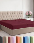 Split King Fitted Bed Sheet by CGKUnlimited