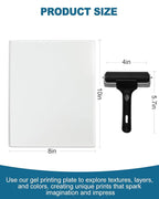UCEC Gel Printing Plate Kit – 8x10 Inch Printmaking Plate - Image 7