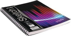 UCreate Fashion Poly Sketch Book, Sonic Vibes - Image 4