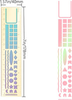 Metal Bookmark Ruler for Journals, Habit Tracker, Drawing Measuring Tools - Image 7