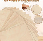 Adrattnay Basswood Sheets 3mm - Image 4