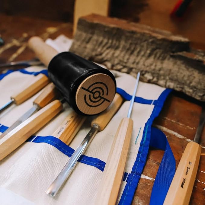 Precision Wood Carving Mallet 15oz - Image 8
