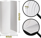 MEARCOOH 3-Pack 6mm White Foam Sheet, 13.9" x 49" EVA Foam Roll Premium eva - Image 2