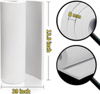 White Foam Sheets Roll, Premium Cosplay EVA Foam Sheet 8mm Thick, High Density - Image 2