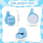 48 Pack Adhesive Pencil Holders Back to School Thumb-Shaped Pen Holder Bulk | - Image 2