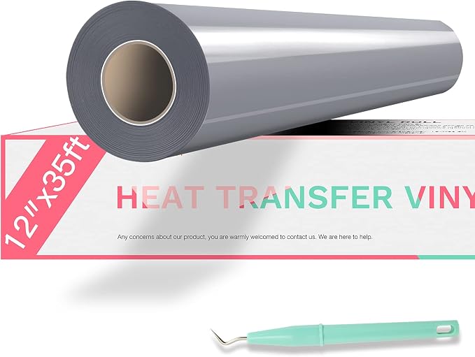 HTVRONT HTV Vinyl Rolls Heat Transfer Vinyl by HTVRONT