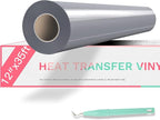 HTVRONT HTV Vinyl Rolls Heat Transfer Vinyl by HTVRONT