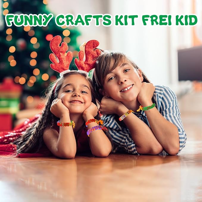 Art & Craft Kits for Kids, DIY Friendship Bracelet Making Kit for Girls - Image 6