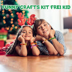 Art & Craft Kits for Kids, DIY Friendship Bracelet Making Kit for Girls - Image 6