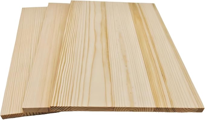 3PCS Rectangle Wood Boards Unfinished Wood Blocks - Image 6