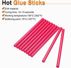 HARFINGTON 10pcs Hot Glue Sticks 0.43" Dia x 3.94" Long EVA Mini Hot Melt - Image 4