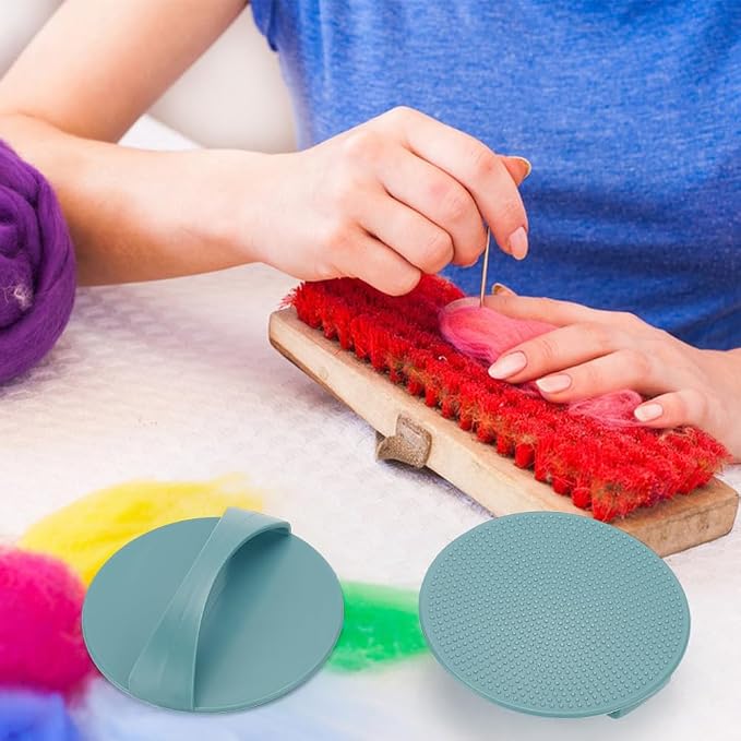 PLIGREAT 4 Pcs Wet Felting Tool Versatile Fulling Block, Felt Making Tool Wet - Image 6