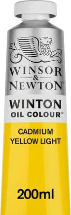 Winsor & Newton Winton Oil Color, 200ml Tube, Cadmium Yellow Light by WinsorNewton